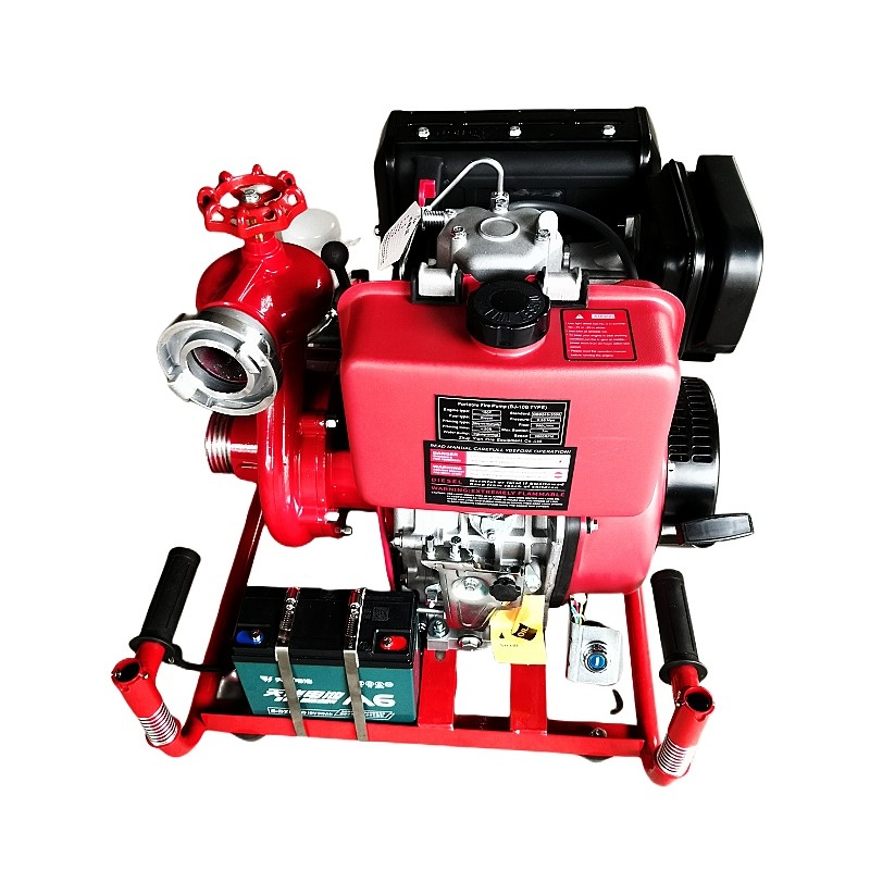 Portable diesel engine fire pump BJ10B