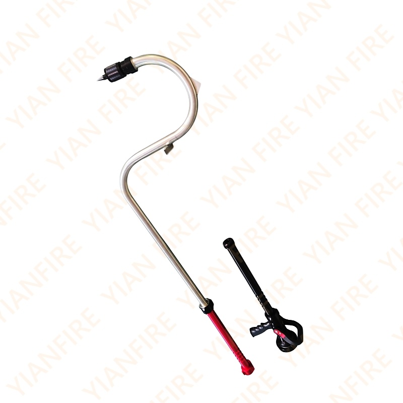 Special fire nozzle- smoke exhaust fire nozzle