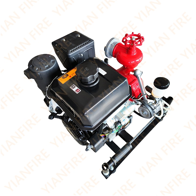 YIanfire 14HP Kohler engine driven portable fire pump, CH440 emergency water pump, centrifugal fire fighting pump, multi-use portable fire pumps fire truck equipment