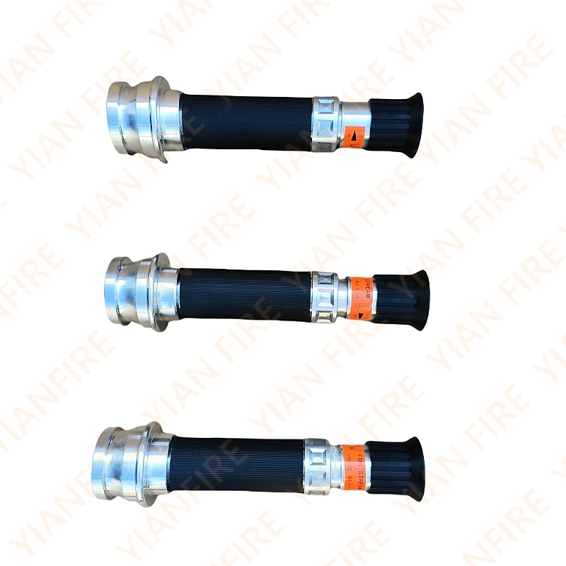 Yianfire jet-fog fire fighting nozzle fire water nozzle branch pipe multi-use fire hose nozzle fire truck equipment,nozzle for fire fighting