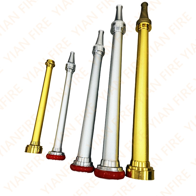 China-made Indonesia Machino hydrant fire nozzle long fire branch pipe lances fire truck equipment