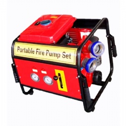 Portable fire pump JBQ8.2-16 (35HP) with 2-outlet